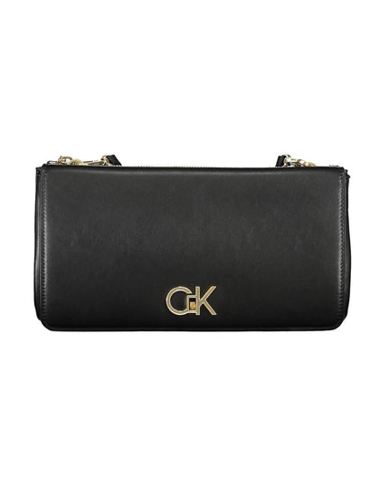 Calvin Klein Black Polyester Handbag