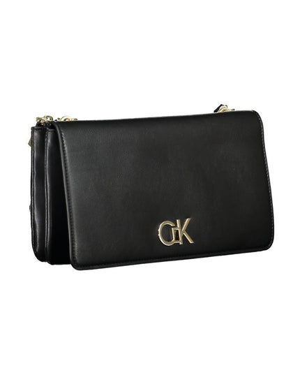 Calvin Klein Black Polyester Handbag