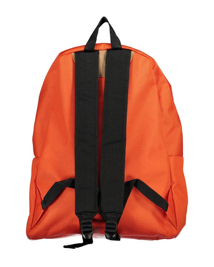Napapijri Eco-Chic Orange Backpack for the Modern Explorer