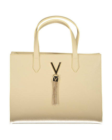 Mario Valentino Beige Polyurethane Women Handbag