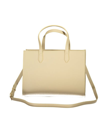 Mario Valentino Beige Polyurethane Women Handbag