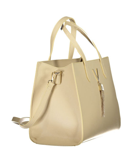 Mario Valentino Beige Polyurethane Women Handbag