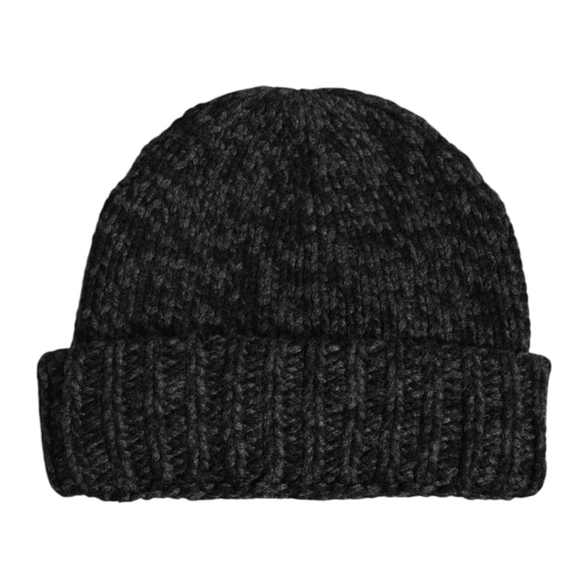 Dolce & Gabbana Gray Cashmere Knitted Winter Beanie Hat