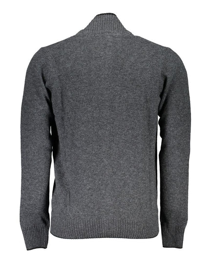 North Sails Gray Polyamide Men Cardigan