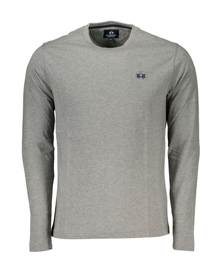 La Martina Elegant Long-Sleeved Crew Neck Tee