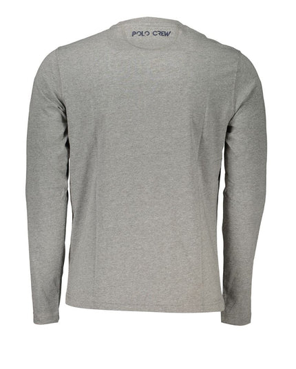 La Martina Elegant Long-Sleeved Crew Neck Tee