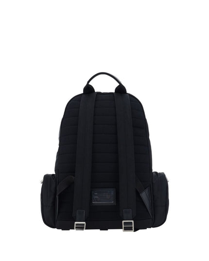 Dolce & Gabbana Black Nylon Backpack