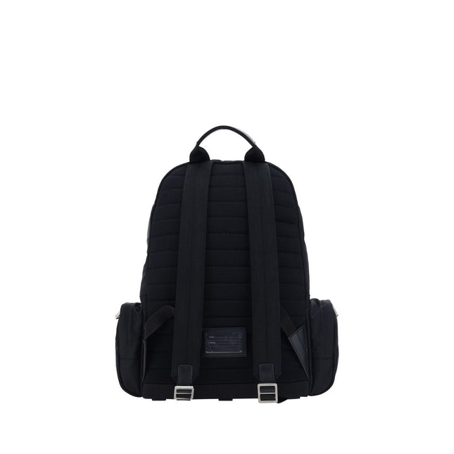 Dolce & Gabbana Black Nylon Backpack