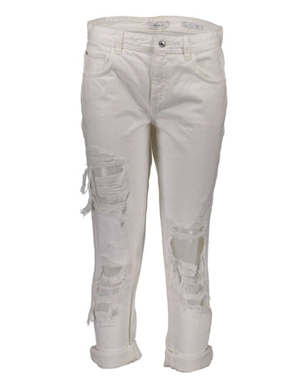 Guess Jeans White Cotton Women Jeans