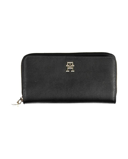 Tommy Hilfiger Black Polyethylene Women Wallet
