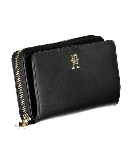 Tommy Hilfiger Black Polyethylene Women Wallet