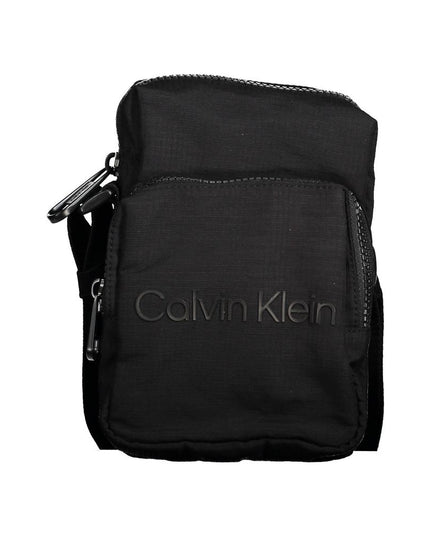 Calvin Klein Black Nylon Men Shoulder Bag
