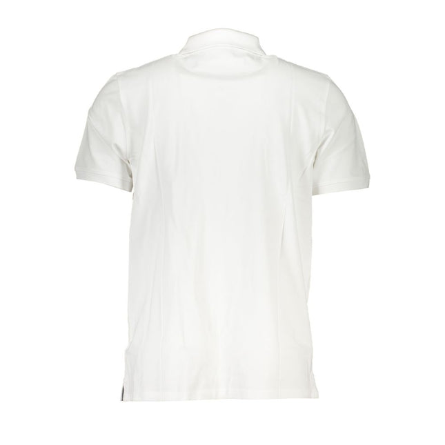 Timberland White Cotton Polo Shirt