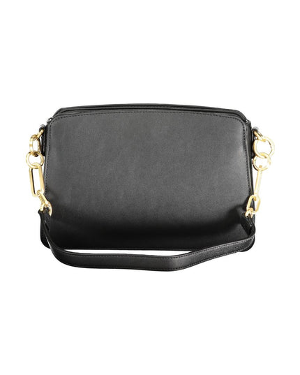 Mario Valentino Black Polyethylene Handbag