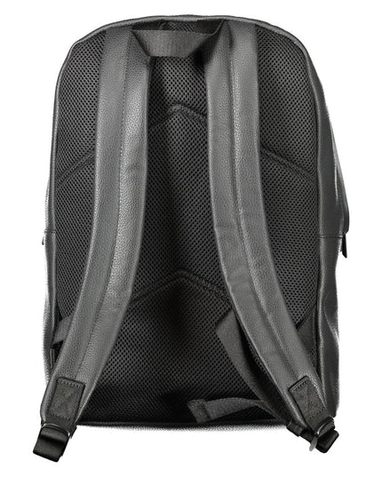 Calvin Klein Black Polyester Men Backpack