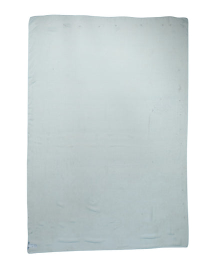 Dolce & Gabbana Light Blue Silk Rectangle Wrap Shawl Scarf