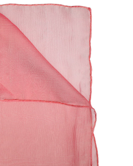 Dolce & Gabbana Pink Silk Rectangle Women Wrap Shawl Scarf