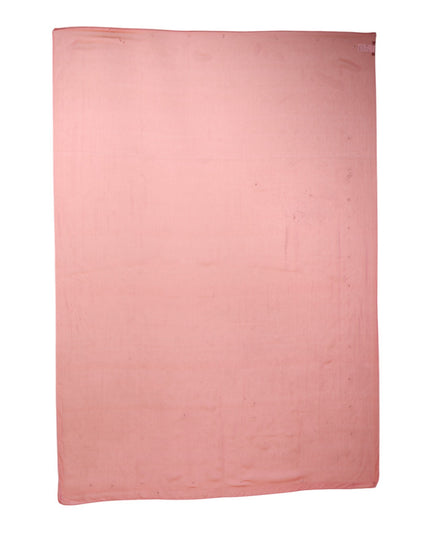 Dolce & Gabbana Pink Silk Rectangle Women Wrap Shawl Scarf