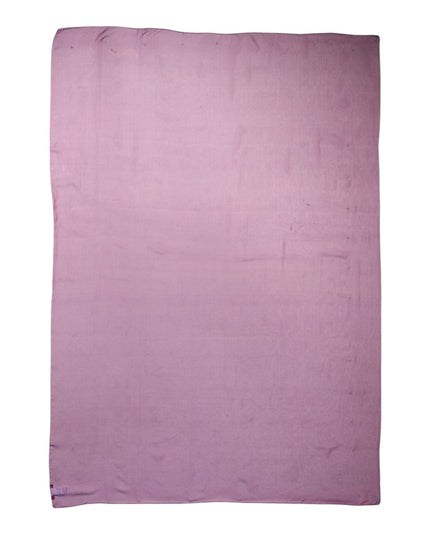 Dolce & Gabbana Purple Silk Rectangle Wrap Shawl Scarf