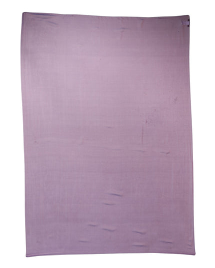 Dolce & Gabbana Purple Silk Rectangle Wrap Shawl Scarf