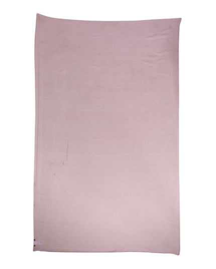 Dolce & Gabbana Pink Silk Rectangle Women Wrap Shawl Scarf