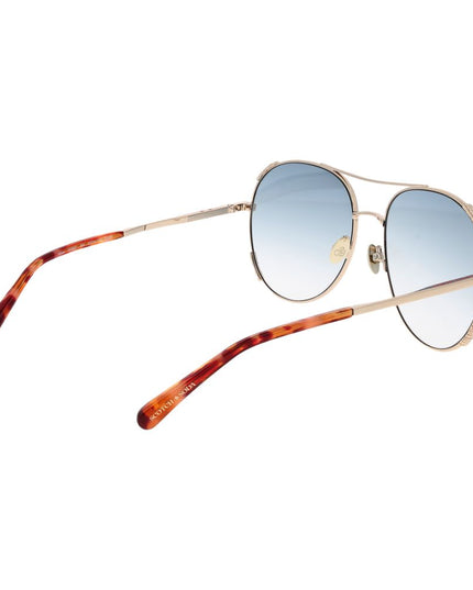 Scotch & Soda Gold Acetate Sunglasses