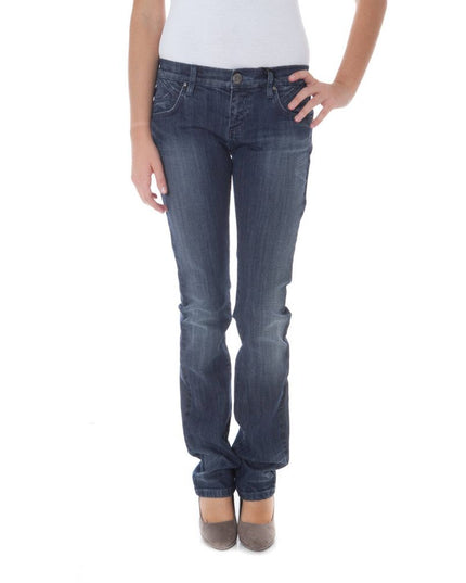 Phard Blue Cotton Women's Jeans