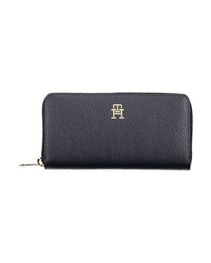Tommy Hilfiger Blue Polyethylene Women Wallet