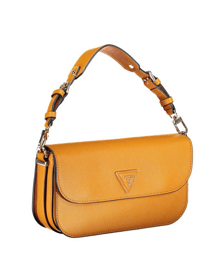 Guess Jeans Arancione Poliuretano Women Handbag