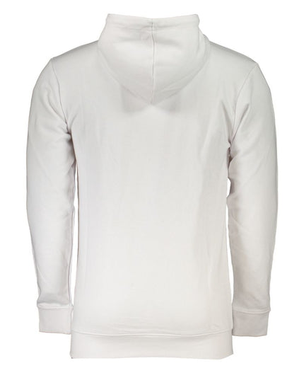 Cavalli Class White Cotton Men Sweater