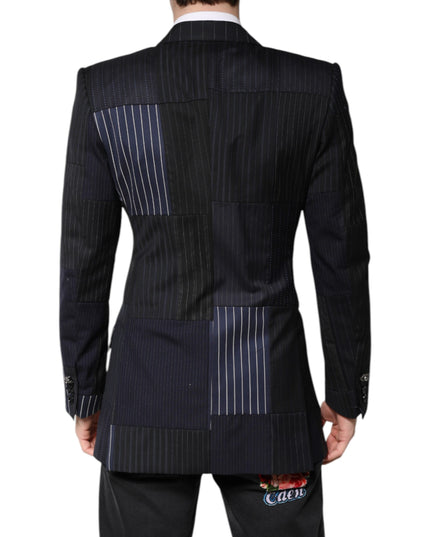 Dolce & Gabbana Multicolor Patchwork Jacket Coat Suit Blazer
