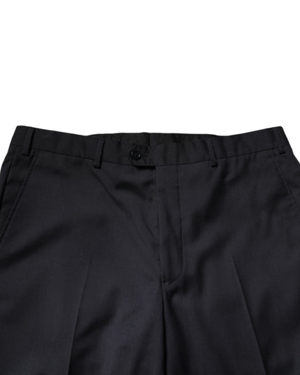 Emporio Armani Black Single Breasted Formal 2 Piece Suit