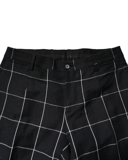 Dolce & Gabbana Black TAORMINA Double Breasted 2 Piece Suit