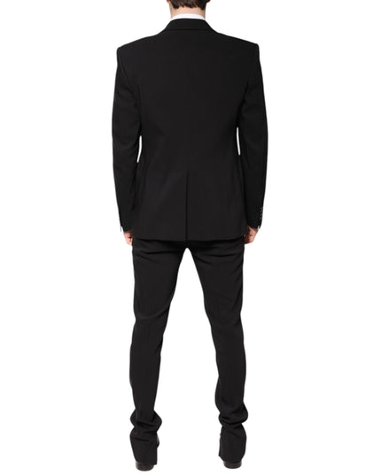 Dolce & Gabbana Multicolor Polyester Jacquard 2 Piece Suit