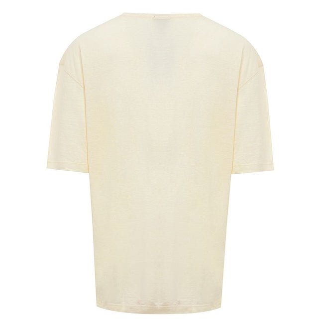 Corneliani Yellow Linen T-Shirt