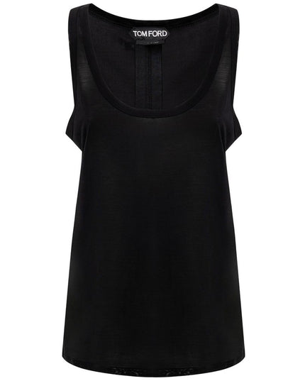 Tom Ford Black Silk Tank Top