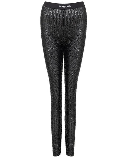 Tom Ford Black Polyester Joggers (Workout Pants)