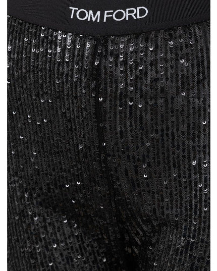 Tom Ford Black Polyester Joggers (Workout Pants)