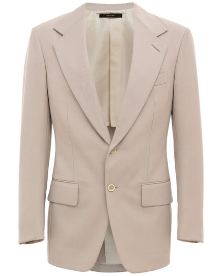 Tom Ford Beige Wool Blazer