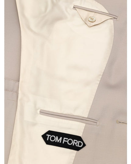 Tom Ford Beige Wool Blazer