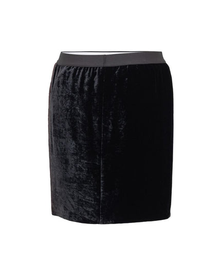 Tom Ford Black Viscose Mini Skirt