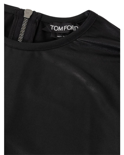 Tom Ford Black Viscose Long Sleeve
