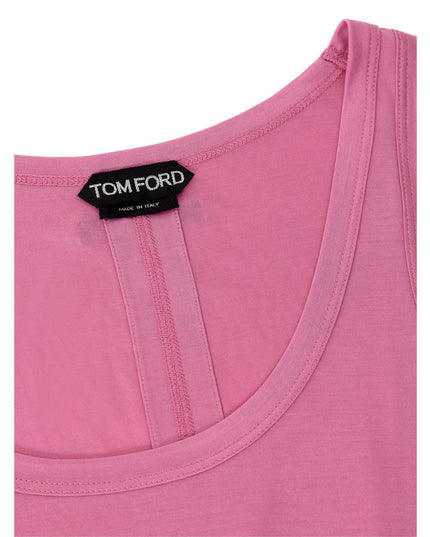 Tom Ford Pink Silk Tank Top