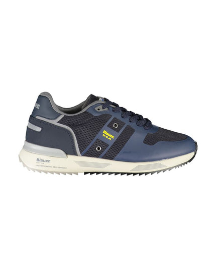 Blauer Dapper Blue Sneakers with Contrast Detailing