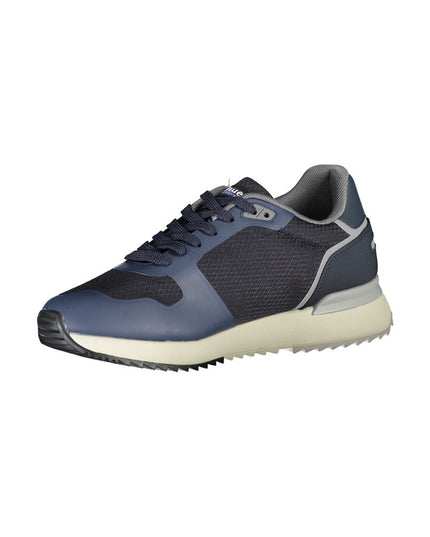 Blauer Dapper Blue Sneakers with Contrast Detailing