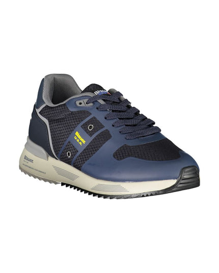 Blauer Dapper Blue Sneakers with Contrast Detailing