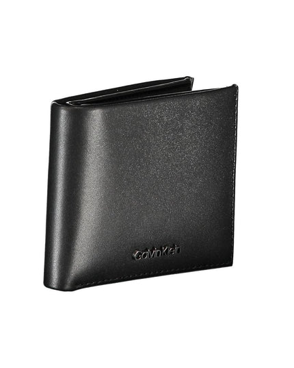 Calvin Klein Sleek Leather Bi-Fold Wallet with RFID Block