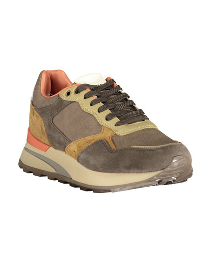 Blauer Brown Polyethylene Men Sneaker