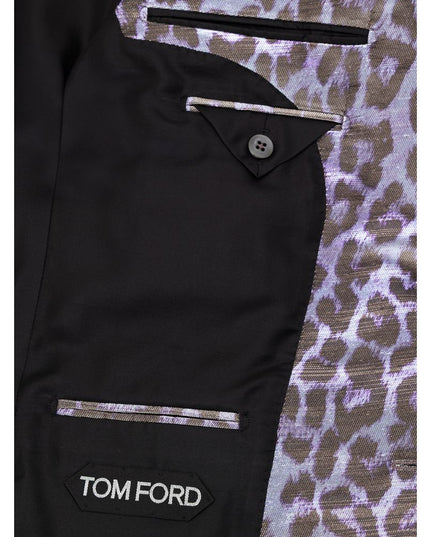 Tom Ford Purple Viscose Blazer