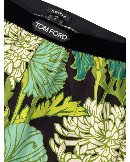 Tom Ford Multicolor Silk Bottoms Sleepwear